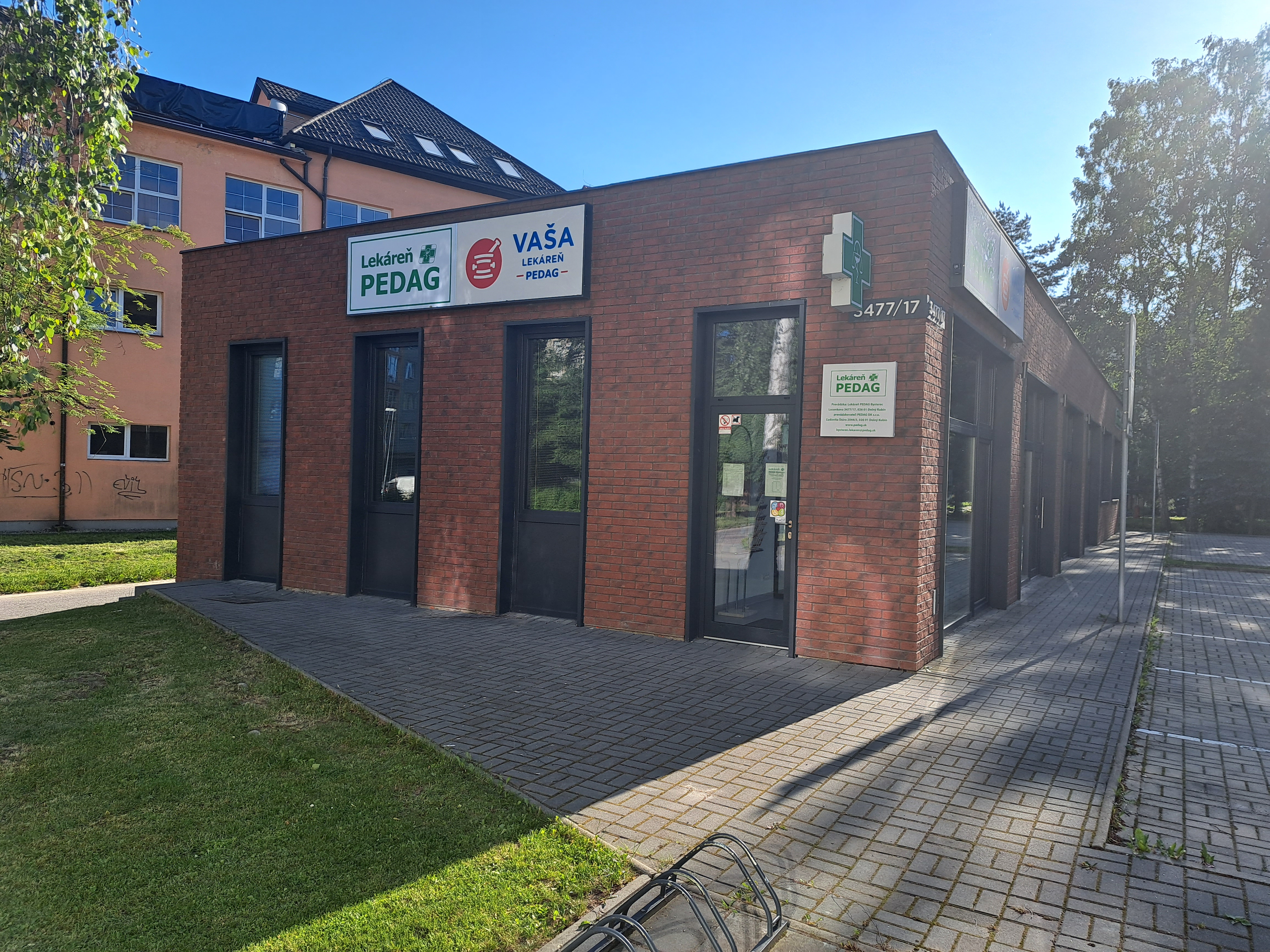 Lekáreň PEDAG Bysterec